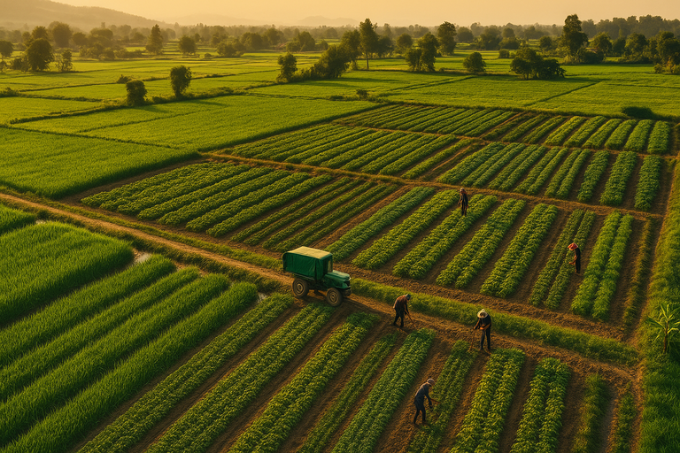 PAESEEDANG FARM aerial view