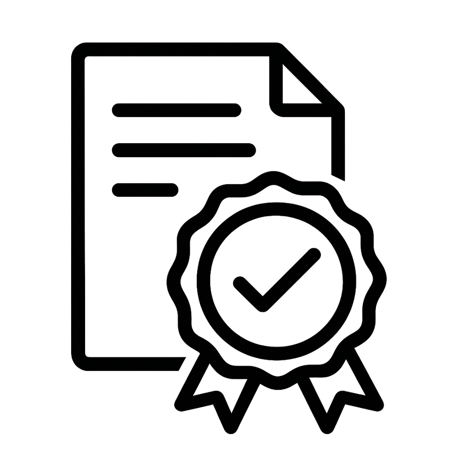Certification icon