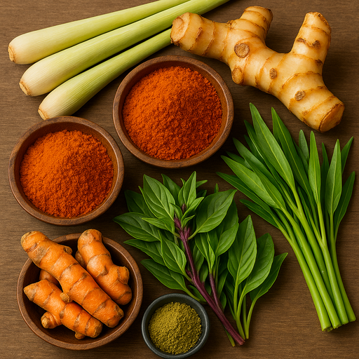 Thai herbs and spices