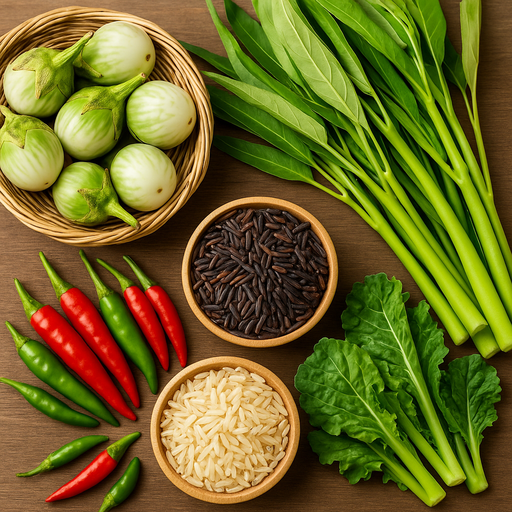 Fresh vegetables assortment
